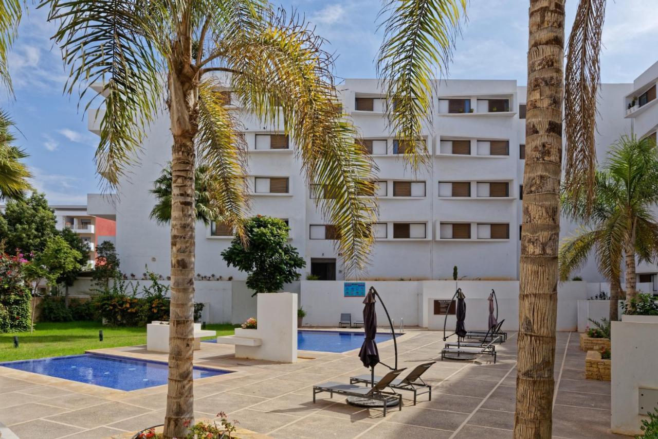 Luxury Apartment 100Sqm With Pool Near Beach Wifi Unlimited With Optical Fiber Agadir Ngoại thất bức ảnh