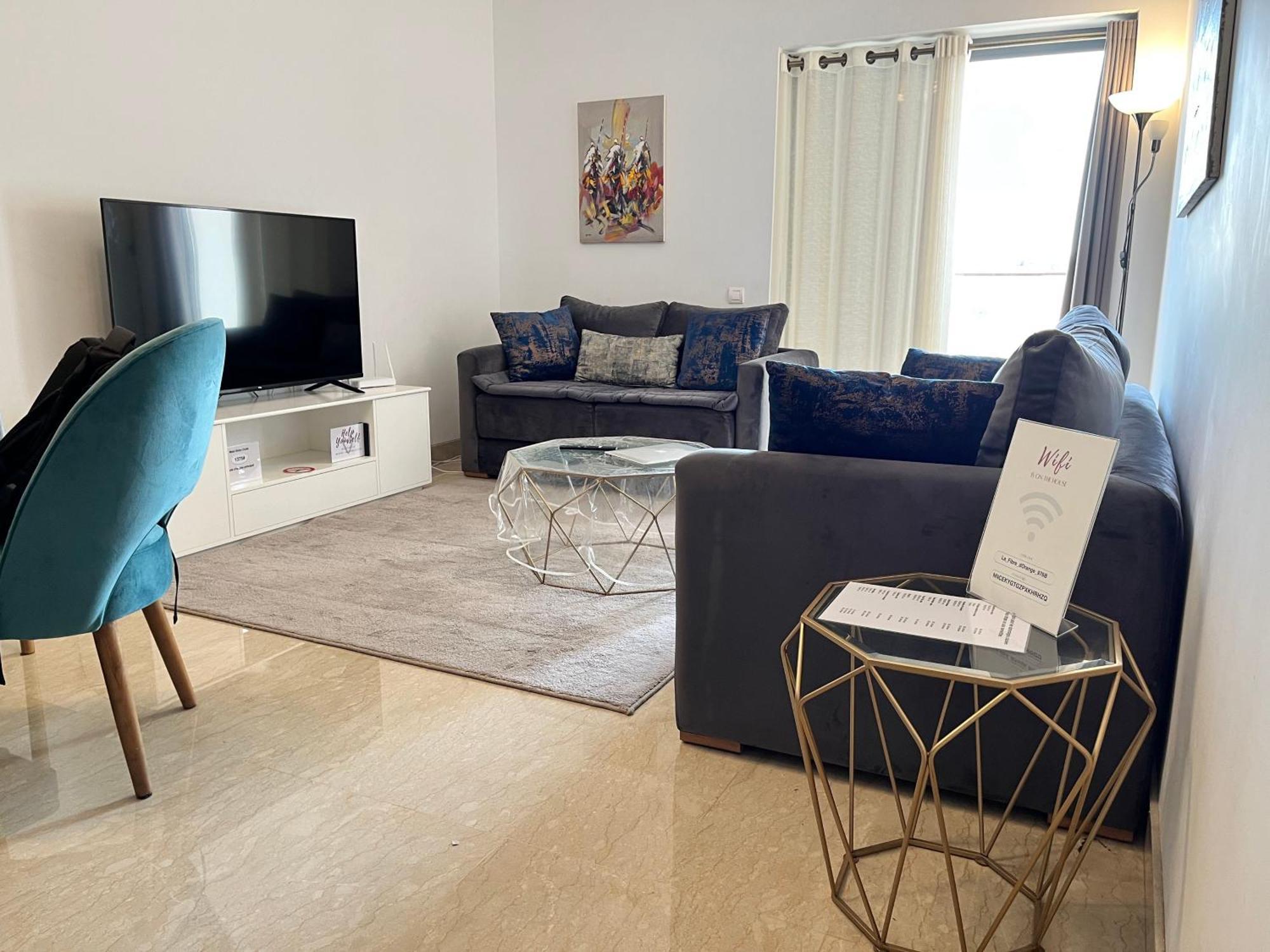 Luxury Apartment 100Sqm With Pool Near Beach Wifi Unlimited With Optical Fiber Agadir Ngoại thất bức ảnh
