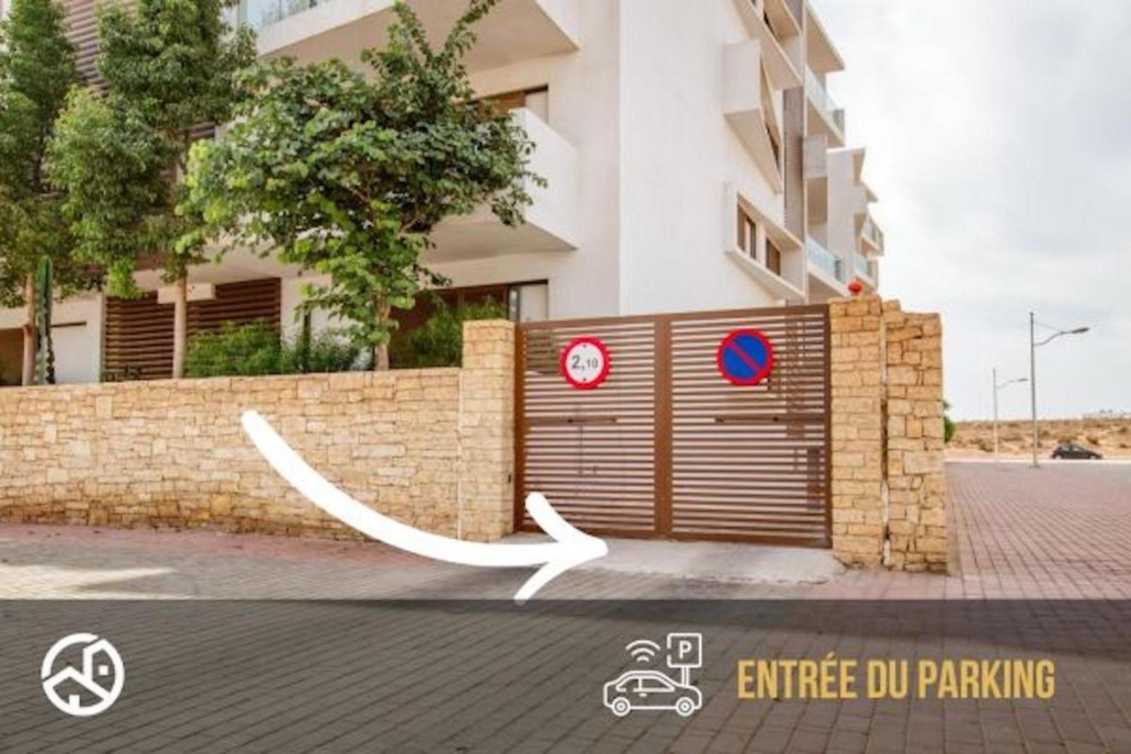 Luxury Apartment 100Sqm With Pool Near Beach Wifi Unlimited With Optical Fiber Agadir Ngoại thất bức ảnh